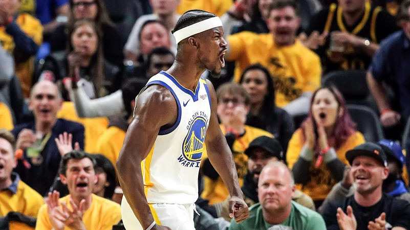 Jimmy Butler came up clutch for the Warriors
