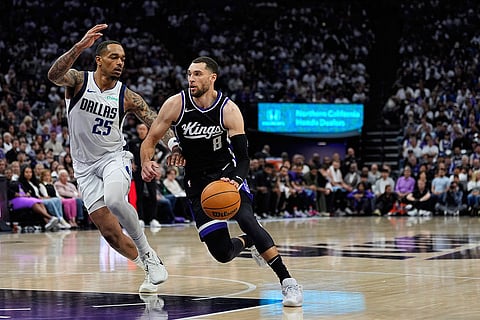 NBA Basketball Game: Sacramento Kings vs Dallas Mavericks