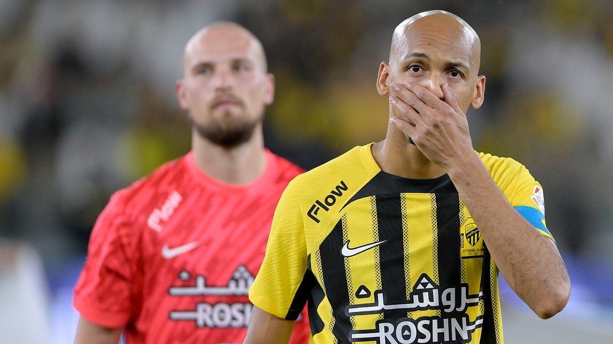 Fabinho had a penalty saved as Al-Ittihad slipped up - null
