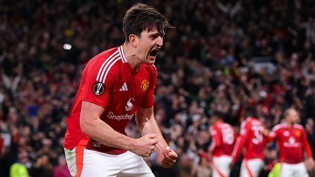 Man United 5-4 Lyon (7-6 Agg), Europa League: Maguire Seals Historic UEL Comeback At Old Trafford