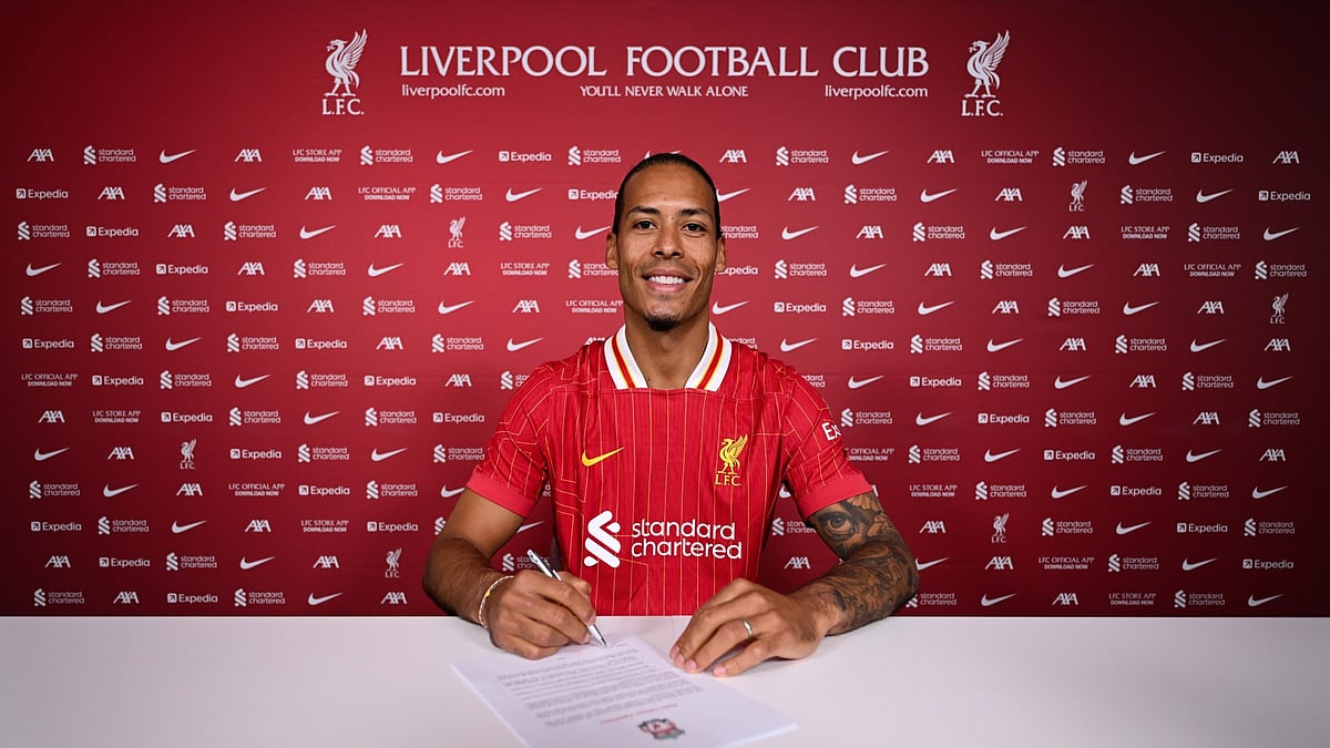 Virgil van Dijk signs new Liverpool contract