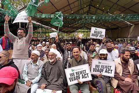 PDP party workers’ convention in Srinagar
