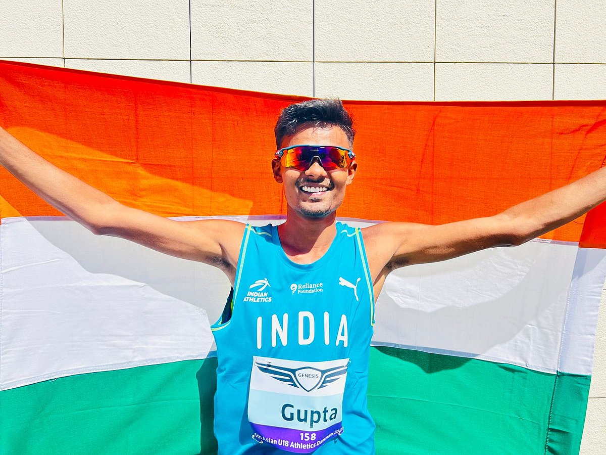 Race walker Nitin Gupta
