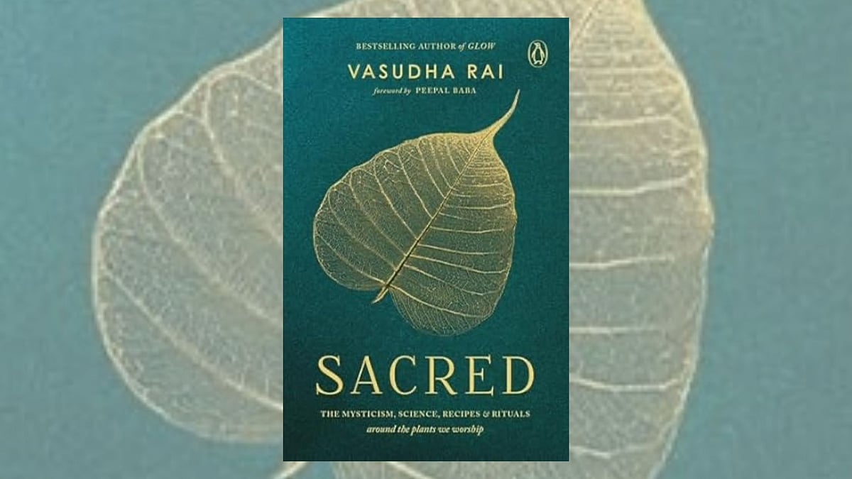 Penguin India  : Book cover-  Sacred: The Mysticism, Science, Recipes & Rituals Around the Plants We Worship 