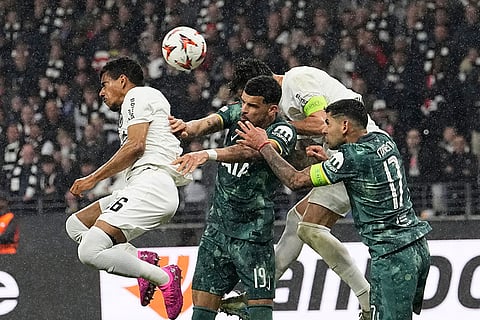 Germany Soccer Europa League: Eintracht Frankfurt vs Tottenham Hotspur