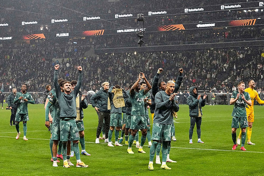 | Photo: AP/Martin Meissner : Europa League: Eintracht Frankfurt vs Tottenham Hotspur