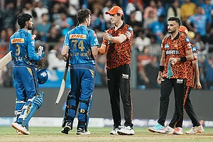 | Photo: PTI/Kunal Patil : IPL: Mumbai Indians vs Sunrisers Hyderabad
