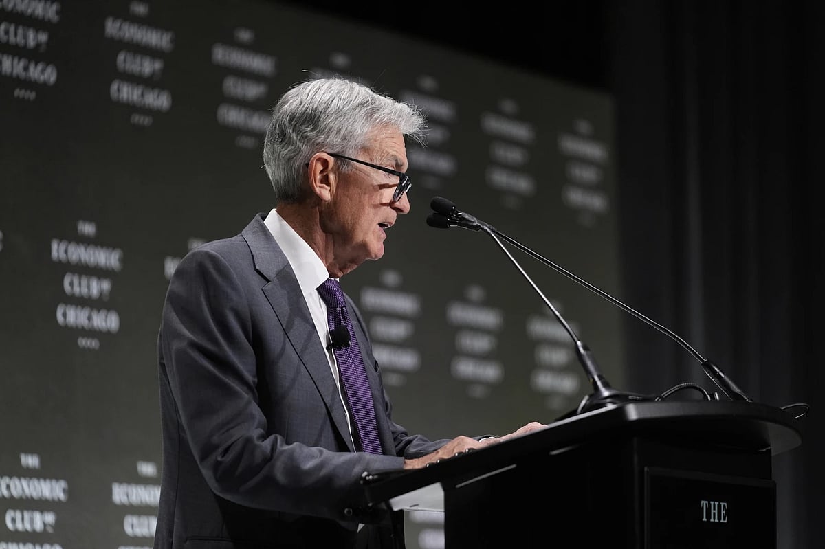 AP : Federal Reserve Chair Jerome Powell 