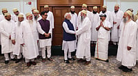 PTI : A delegation of Dawoodi Bohra Muslims, including women, met PM Modi 
