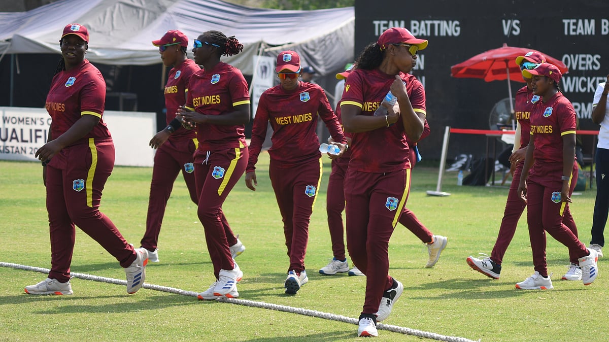 X/Windies Cricket : The West Indies women's cricket team in action at the World Cup Qualifier.