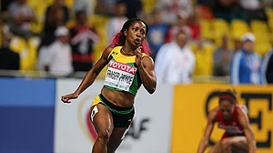 Photo: X | Kadeem : Jamaican sprinter Shelly-Ann Fraser-Pryce.