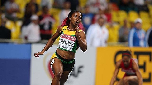 Shelly-Ann Fraser-Pryce 100m Video: Triple Olympic Champion Steals The Show In Son's Sports Day Event - Watch