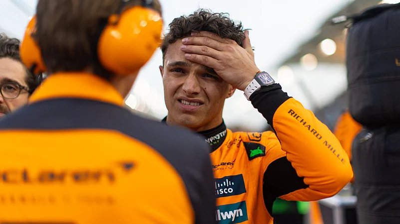 Norris is struggling to adapt in the McLaren this season