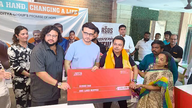 Sourav Ganguly Rallies Support For Ailing Footballer Subho Das In Kolkata