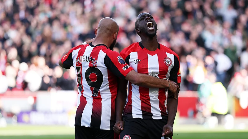 Mbeumo and Wissa starred for the Bees