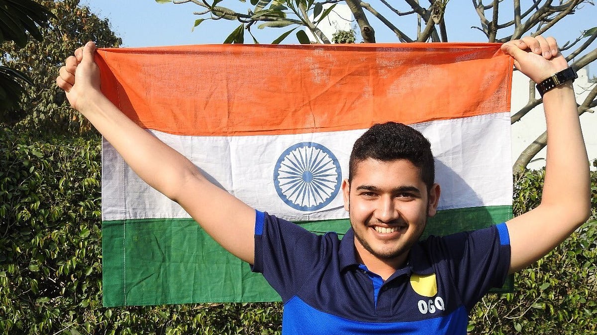 Photo: X | Shekhar Gupta : Indian shooter Anish Bhanwala.