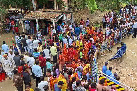 Villagers protest in Malda