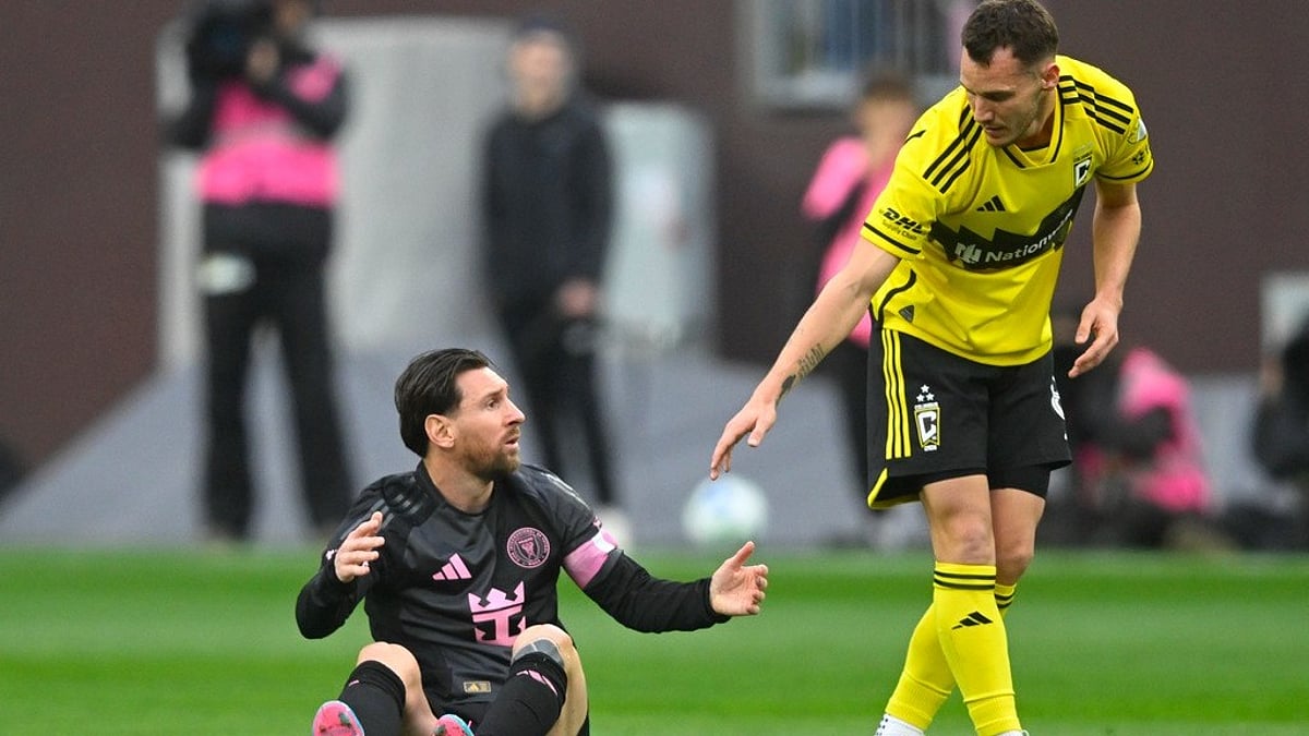 Columbus Crew Daniel Gazdag Inter Miami Lionel Messi AP