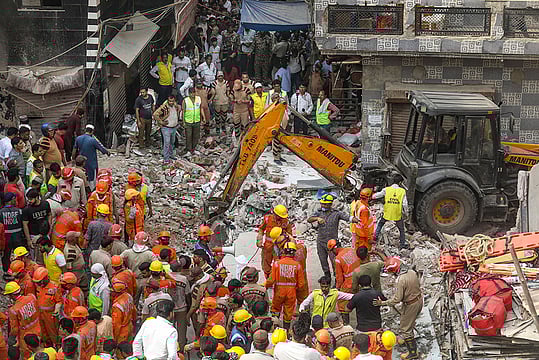 Blast Triggers House Collapse In Ayodhya’s Pagla Bhari Village; Five Dead, Several Injured
