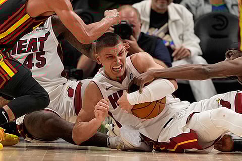 NBA: Atlanta Hawks vs Miami Heat