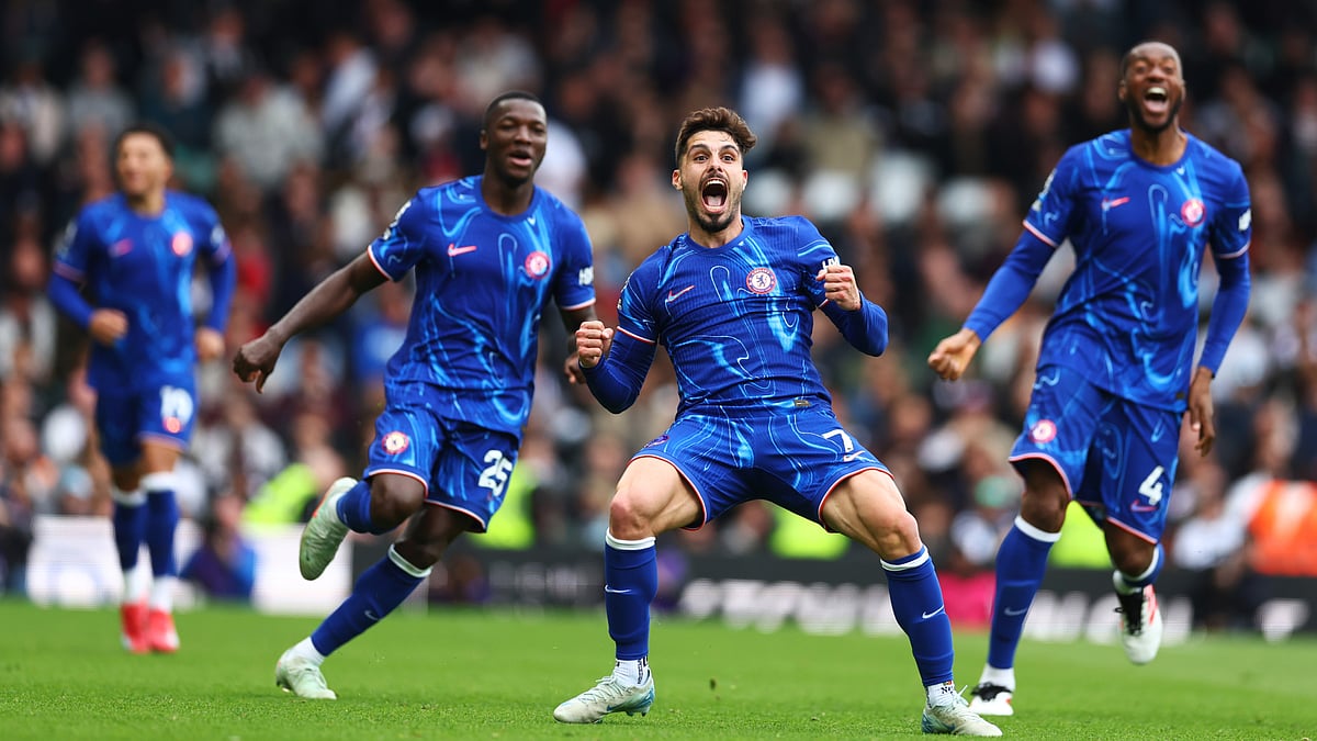 Pedro Neto celebrates his injury time winner against Fulham - File