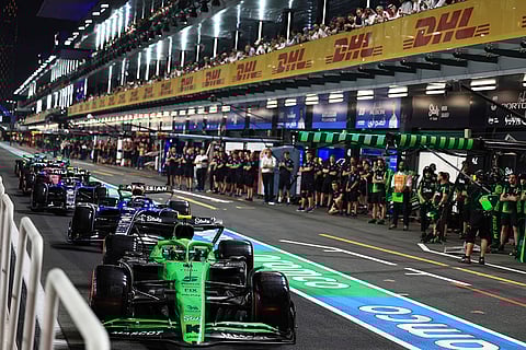 Saudi Arabian Grand Prix F1 Qualifying session