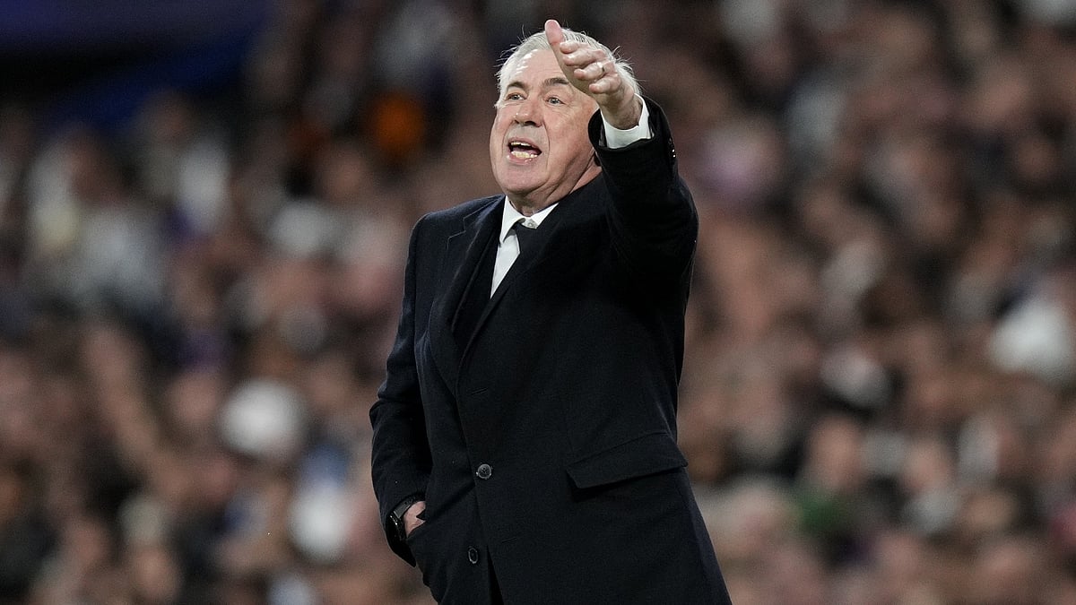 Real Madrid boss Carlo Ancelotti - null