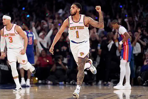 NBA: Detroit Pistons vs New York Knicks