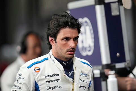 Saudi Arabian Grand Prix F1 Qualifying session: Carlos Sainz