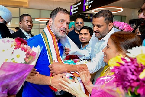 Rahul Gandhi in USA