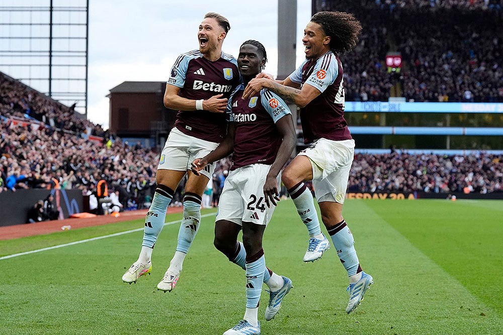 | Photo: Nick Potts/PA via AP : EPL 2024-25: Aston Villa Vs Newcastle Utd