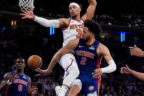 NBA: Detroit Pistons vs New York Knicks
