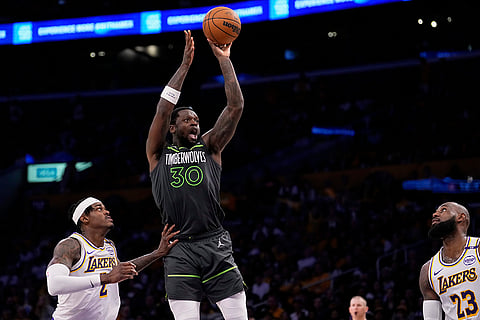 NBA: Minnesota Timberwolves vs Los Angeles Lakers