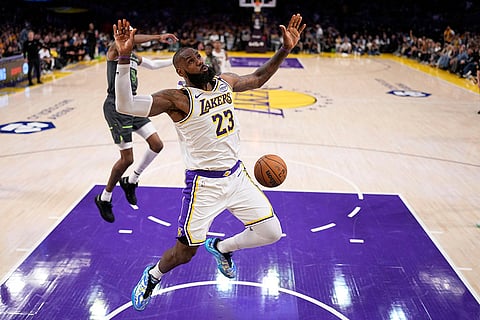NBA: Minnesota Timberwolves vs Los Angeles Lakers