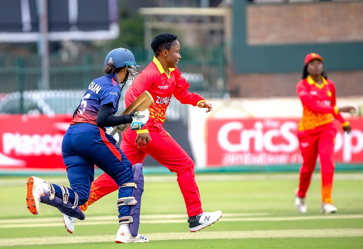 X/@ZimCricketv : Zimbabwe Women’s National Cricket Team playing against USA Women's National Cricket Team