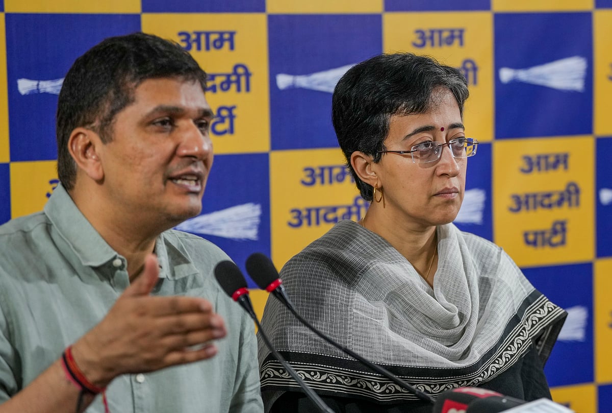 PTI : AAP press conference in Delhi as the party announces to opt out of MCD elections this time.