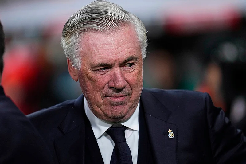 Spain Soccer La Liga 2024-25 Real Madrid vs Athletic Bilbao: Carlo Ancelotti