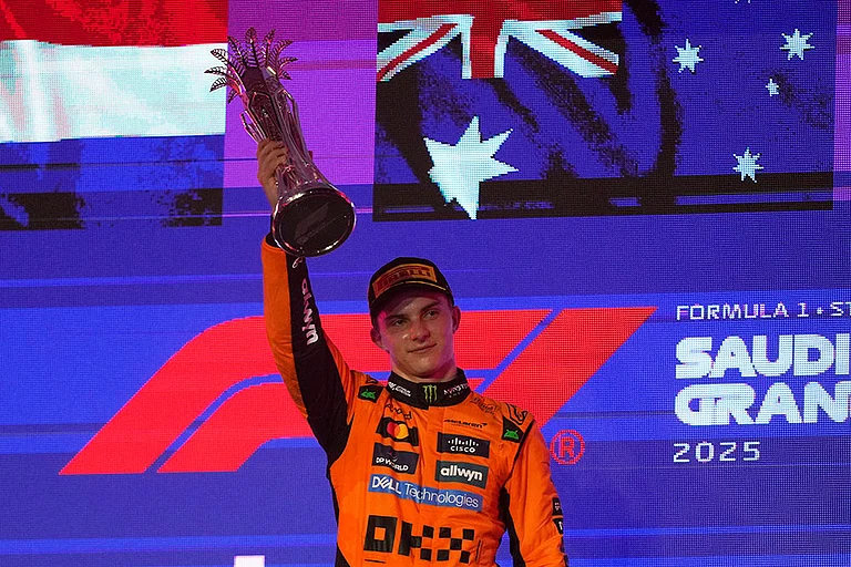 Saudi Arabia F1 GP Auto Racing: Oscar Piastri - | Photo: AP/Altaf Qadri