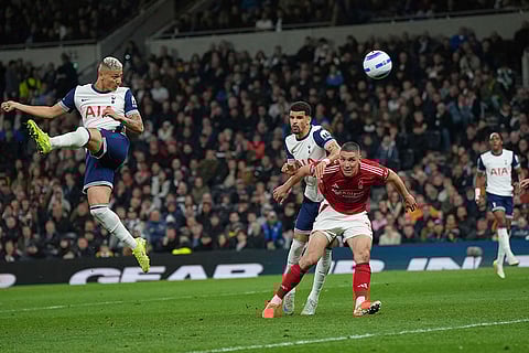 English Premier League Soccer: Nottingham Forest vs Tottenham Hotspur