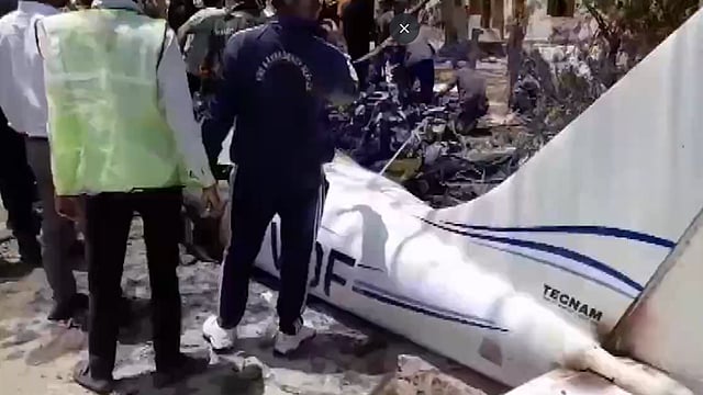 Aircraft Crashes In Gujarat's Amreli, Pilot Dead