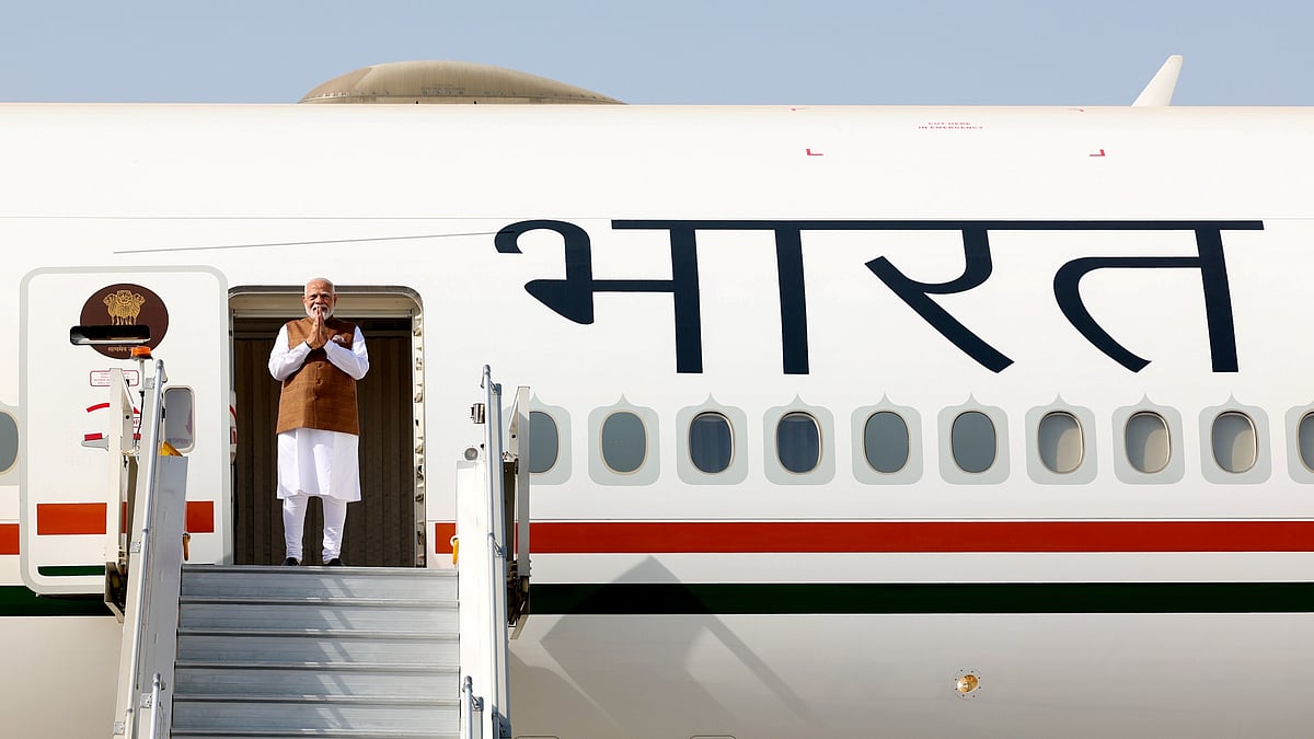 PTI : PM Modi leaves for Saudi Arabia