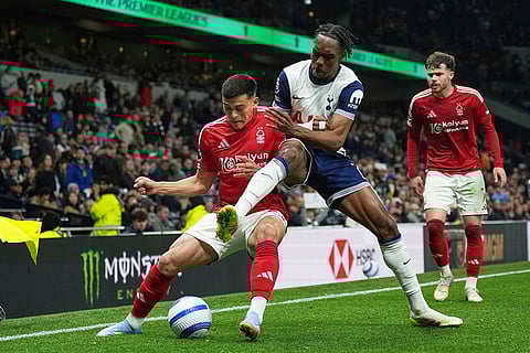 English Premier League: Tottenham Hotspur vs Nottingham Forest
