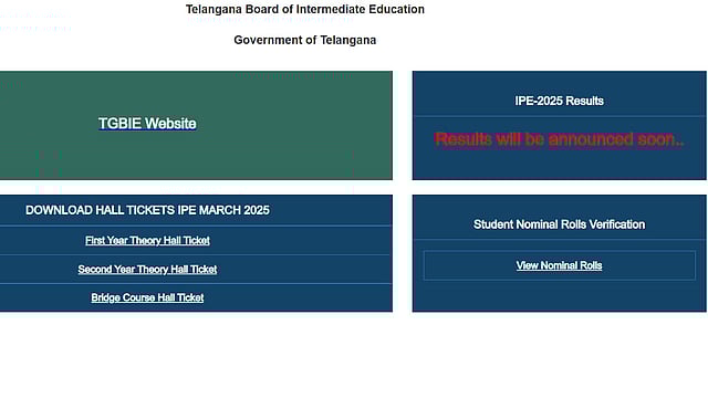 TS Inter Result 2025: TSBIE Inter Results Out Today | How To Check