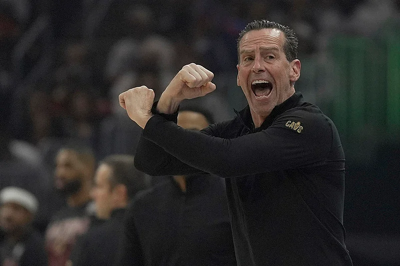 NBA Basketball Miami Heat vs Cleveland Cavaliers: Kenny Atkinson
