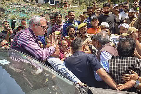 Omar Abdullah in Ramban