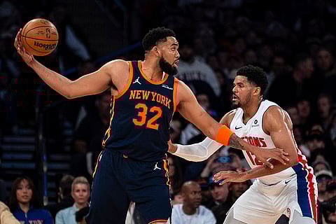 NBA 2024-25: New York Knicks vs Detroit Pistons
