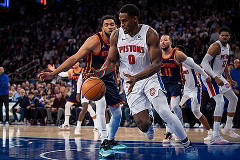 NBA 2024-25: New York Knicks vs Detroit Pistons