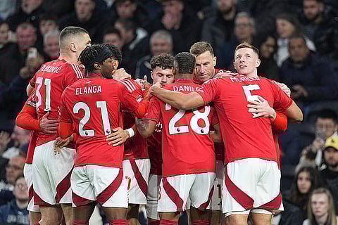 English Premier League Soccer Match: Tottenham Hotspur vs Nottingham Forest