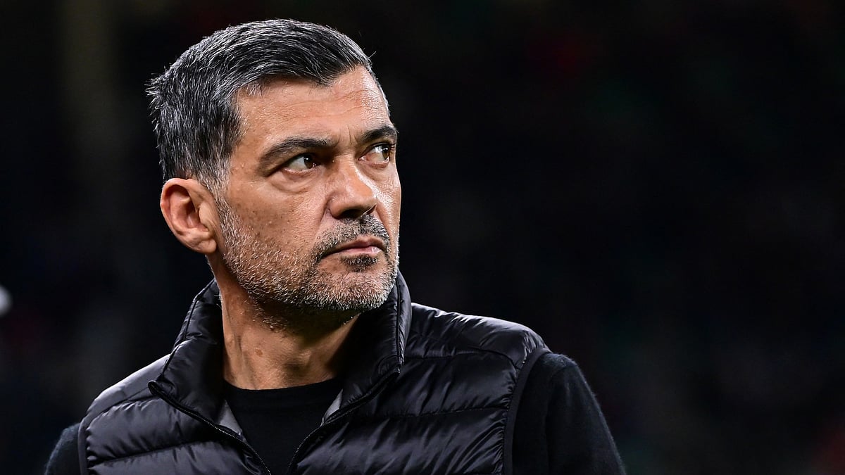 File : AC Milan head coach Sergio Conceicao
