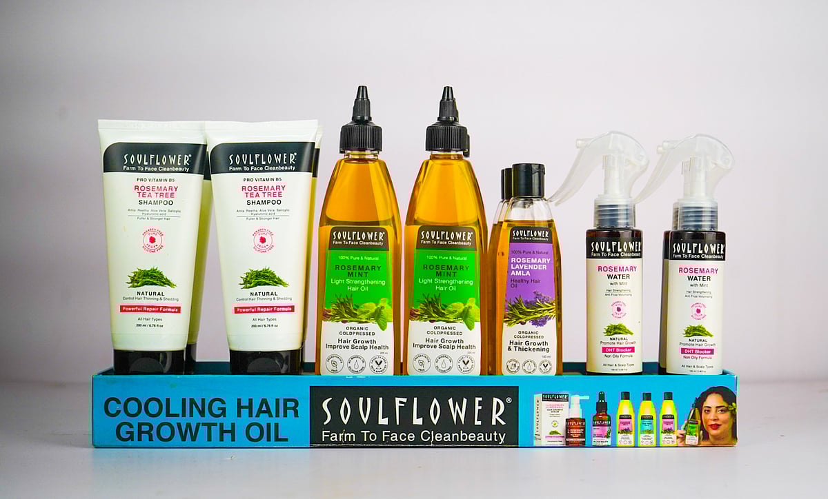 Soulflower range at Apollo Pharmacy outlets across India